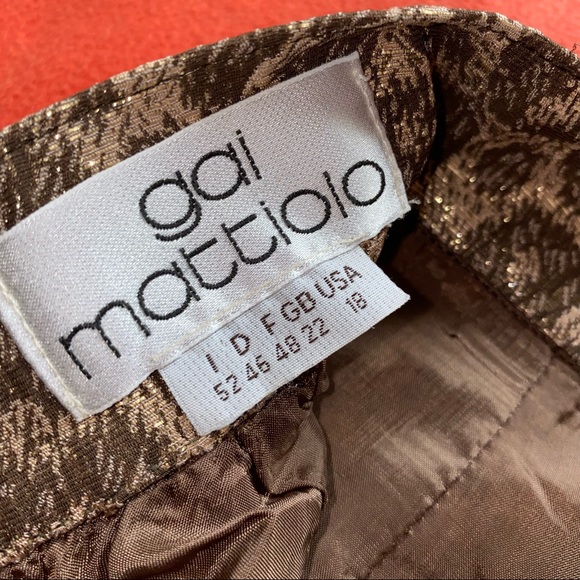 Gai Mattiolo blazer and skirt suit. Vintage - Picture 10 of 13